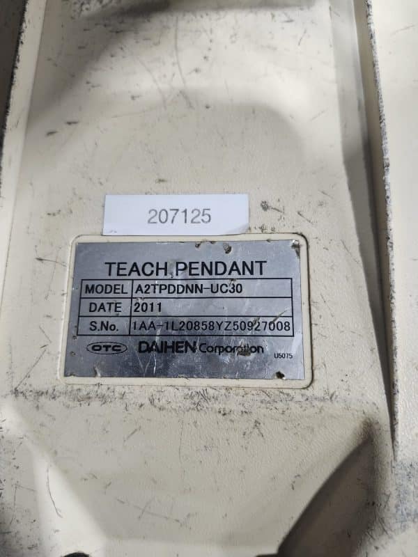 Repaired and Tested A2TPDDMN-UC30 Teach Pendant Manufactured By DAIHEN